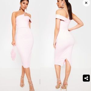 Light Pink Midi dress NWT